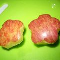 みかん主婦's cooksnap of when they made リンゴのお花！.
