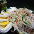 inyako's cooksnap of when they made 大根･ゴマだれサラダ.