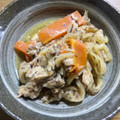 ‡豆羽‡'s cooksnap of when they made さば缶と切り干し大根の煮付け.