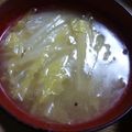 ‡豆羽‡'s cooksnap of when they made 生姜でポカポカ☆白菜と卵のスープ.