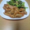 shiawasej's cooksnap of when they made ☆簡単★鶏ササミガーリック丼☆.