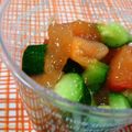 mmameco's cooksnap of when they made トマトきゅうり.