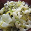 97K004's cooksnap of when they made とまらない～♪白菜と塩昆布の天かすサラダ.
