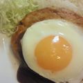 ＊ｈａｎａｃａｆｅ＊'s cooksnap of when they made お豆腐でロコモコ☆.