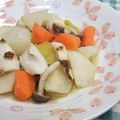 chokomi513's cooksnap of when they made 焼きちくわで、スープたっぷりポトフ風.