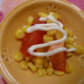 るらちゃん's cooksnap of when they made プチトマトとコーンのマヨチーズ焼き☆.