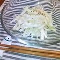 saya382's cooksnap of when they made ☆エコレシピ　大根の皮のコンソメマヨ和え.
