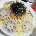 ほたる２１９'s cooksnap of when they made 簡単☆和風明太子パスタ.