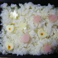 3姉妹ちゃんママ's cooksnap of when they made お弁当★ハムとチーズで可愛いごはん.