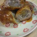 しーこs's cooksnap of when they made 豚肉のみそ巻き焼き♡.