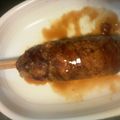 むらさめもんがら's cooksnap of when they made 肉巻おにぎり棒.