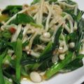 コンフリー's cooksnap of when they made ３分調理♪ニラ＆えのきのピリ辛和え.