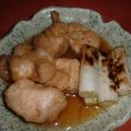 Jock's cooksnap of when they made 鶏肉のわさび煮.