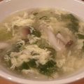 iyo＊'s cooksnap of when they made セロリの葉で中華スープ☆.