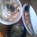 3匹の姉's cooksnap of when they made 岩魚ごはん.