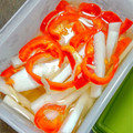 ひなたのねこやなぎ's cooksnap of when they made 簡単酢で簡単ピーマンの和風ピクルス.