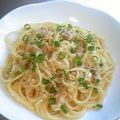 ろざーな's cooksnap of when they made なめ茸入りレモンクリームパスタ.