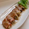 あんみつ☆'s cooksnap of when they made 牡蠣のﾍﾞｰｺﾝ巻きｵｲｽﾀｰｸﾘｰﾑ.