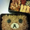 くまろん☆'s cooksnap of when they made キャラ弁♪リラックマ！.