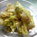 ひもびっち's cooksnap of when they made ♫白菜の梅マヨღおひたし♫.