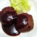 チョコラUU's cooksnap of when they made ＊ヘルシー万歳✿おからハンバーグ＊.