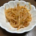 ぽてと's cooksnap of when they made 再現♡ラーメン屋さんの辛もやし.