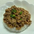 ｂｅｒｒｙ＋'s cooksnap of when they made 簡単！肉まん丼～豚ひき肉と玉ねぎで～.