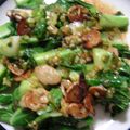 chocoriro's cooksnap of when they made 鮭と野菜のソテー☆にんにくバター醤油味☆.