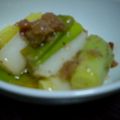 ユキチ子's cooksnap of when they made 長ネギの梅肉マリネ.