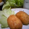 Yui（＾ω＾）'s cooksnap of when they made 失敗しないクリームコロッケ(*ﾟvﾟ*).