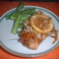 Jock's cooksnap of when they made お酢で！ネギとレモンのさっぱりチキン煮.