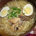 レオン犬's cooksnap of when they made レンジとお湯だけ！本格札幌生ラーメン.