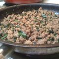 ROSILY's cooksnap of when they made スタミナ満点☆簡単ニラひき肉丼.