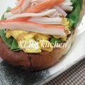 エクセラレート's cooksnap of when they made ふわふわ甘たま☆カニカマトースト.