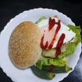 クック3N0VKO☆'s cooksnap of when they made テリヤキバーガーハンバーガー照り焼き.