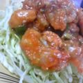 ﾏﾛﾔｶ's cooksnap of when they made ☆エビチリじゃないよ♪鶏チリ★.