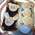 だふぃか's cooksnap of when they made ほのぼの...♡oトースト♡.