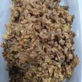 みちばたの花's cooksnap of when they made 豚挽き肉で♪肉味噌♪レタス包みで♪.