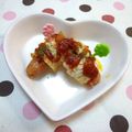 えるえる２８６'s cooksnap of when they made レンジで簡単、ささみ巻きウィンナー.