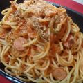 晴れ女☆夏女's cooksnap of when they made トマトジュースナポリタン.