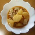 ♡とこりん♡'s cooksnap of when they made 大根と豚ロースの韓国風★味噌煮.