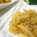 rinnon's cooksnap of when they made セロリとじゃこの炒め物.