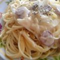 ｺｱﾗ's cooksnap of when they made 全卵、スライスチーズ使用♪　カルボナーラ.