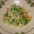 みのりっくす's cooksnap of when they made もやしと豆苗スイチリマヨ和え★.