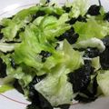 97K004's cooksnap of when they made 簡単！！レタスと海苔の和え物.