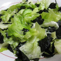 97K004's cooksnap of when they made 簡単！！レタスと海苔の和え物.