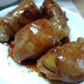 ♡kikilala♡'s cooksnap of when they made 甘辛でウマウマ♡じゃがいもの豚肉巻き.