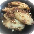 むらさめもんがら's cooksnap of when they made ごぼうのおかかあえ.