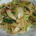 papyaz's cooksnap of when they made 簡単♡明太子とエリンギの和風パスタ☆.