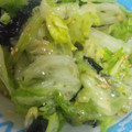 ☆よ～たん★'s cooksnap of when they made 簡単！！レタスと海苔の和え物.